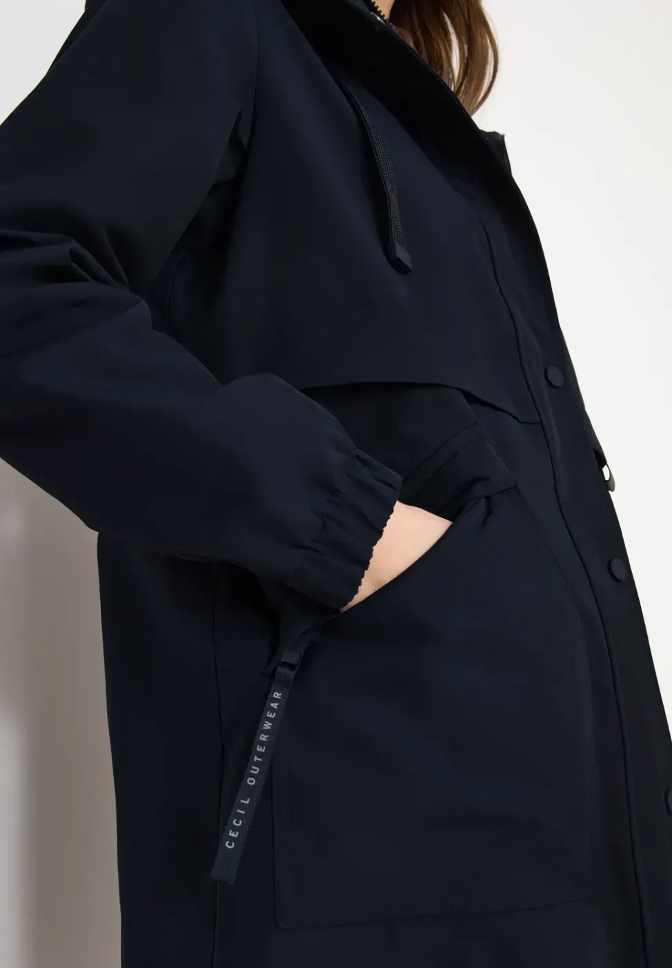 Veste à col montant