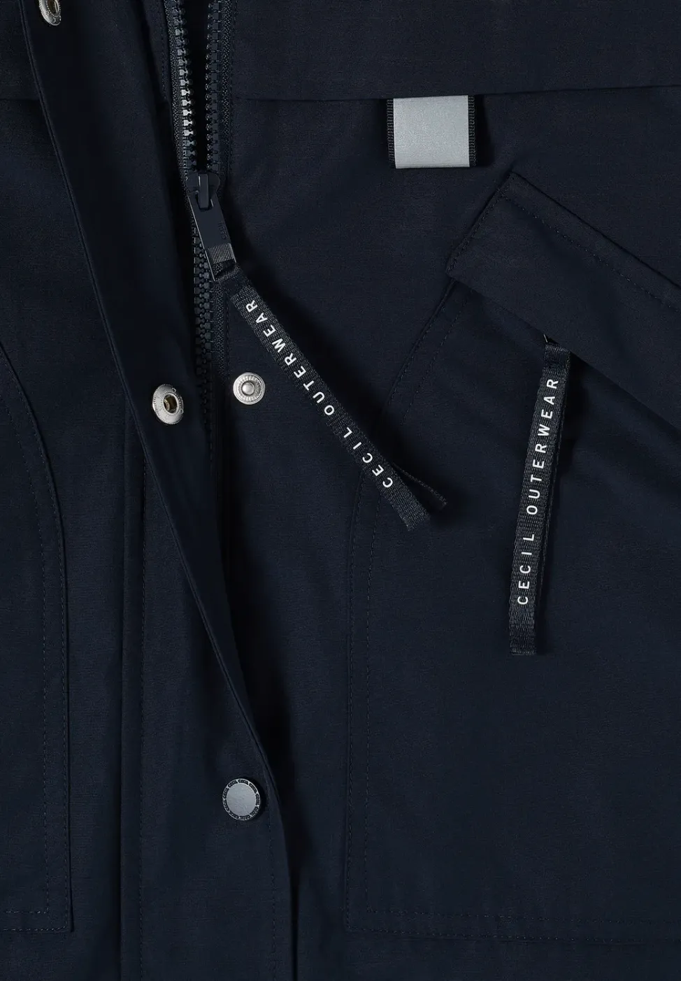 Veste à col montant