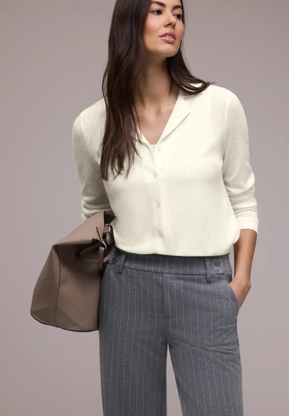 Veste en couleur unie