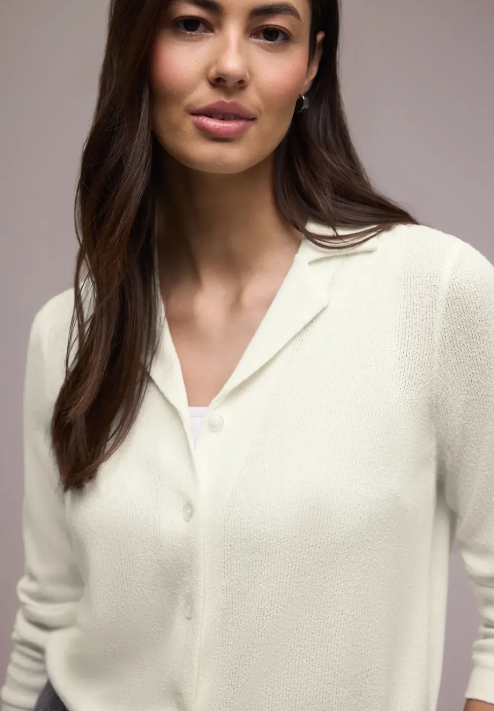 Veste en couleur unie