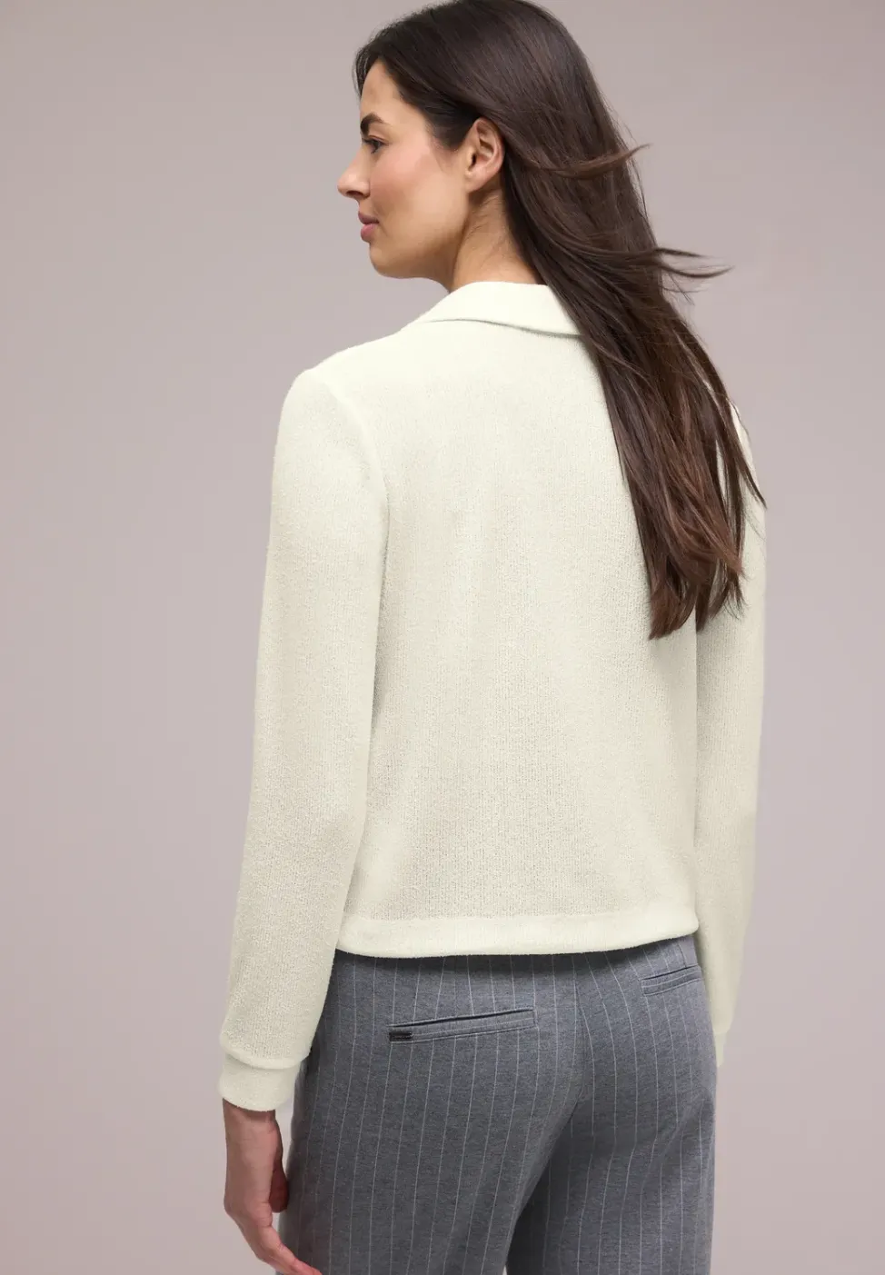 Veste en couleur unie