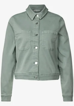 Veste en jean avec poches poitrine