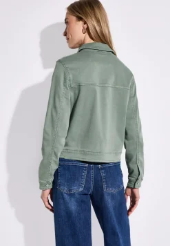 Veste en jean avec poches poitrine