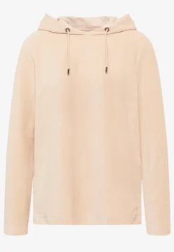 Veste en velours côtelé avec capuche