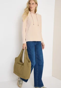 Veste en velours côtelé avec capuche