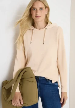 Veste en velours côtelé avec capuche