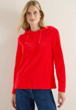 Veste en velours côtelé avec capuche