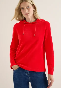 Veste en velours côtelé avec capuche