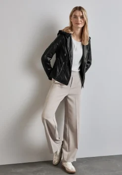 Veste aspect cuir