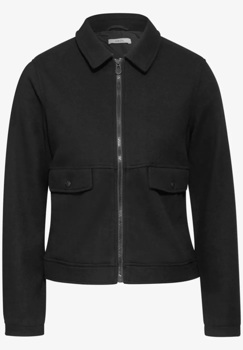 Veste aspect laine