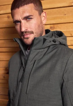 Veste avec capuche amovible