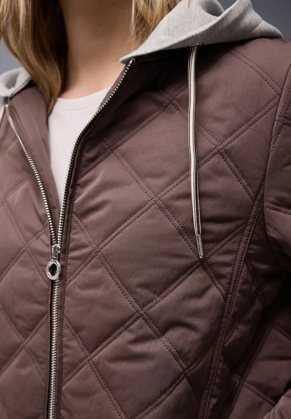 Veste avec capuche amovible