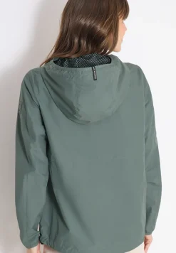 Veste avec capuche et cordon de serrage