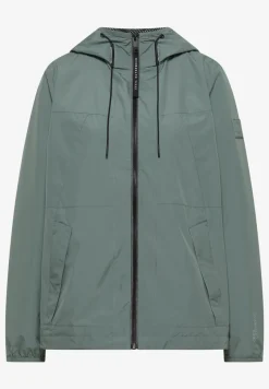 Veste avec capuche et cordon de serrage