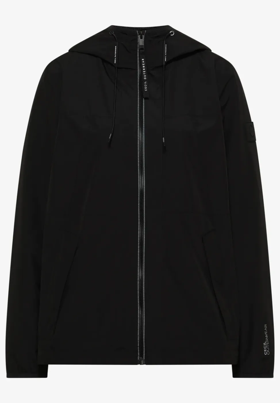 Veste avec capuche et cordon de serrage