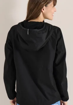 Veste avec capuche et cordon de serrage