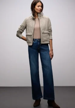 Veste avec col montant