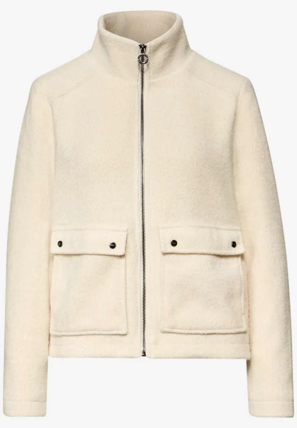 Veste avec col montant