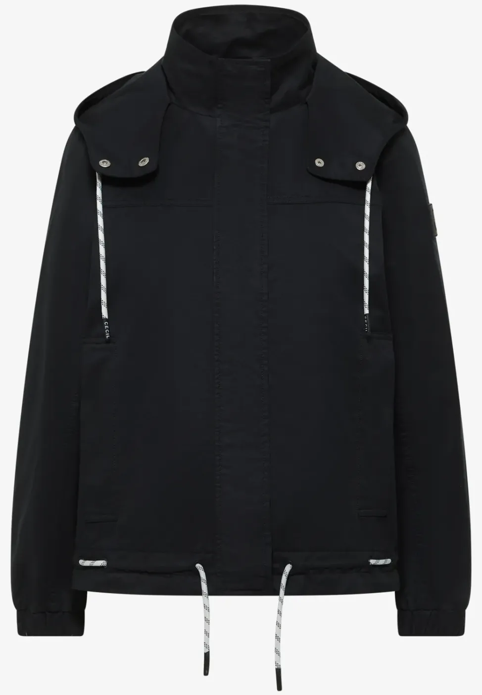 Veste avec cordon de serrage