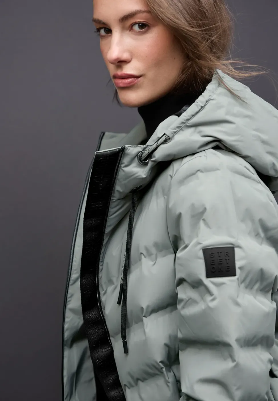 Veste avec coutures collées