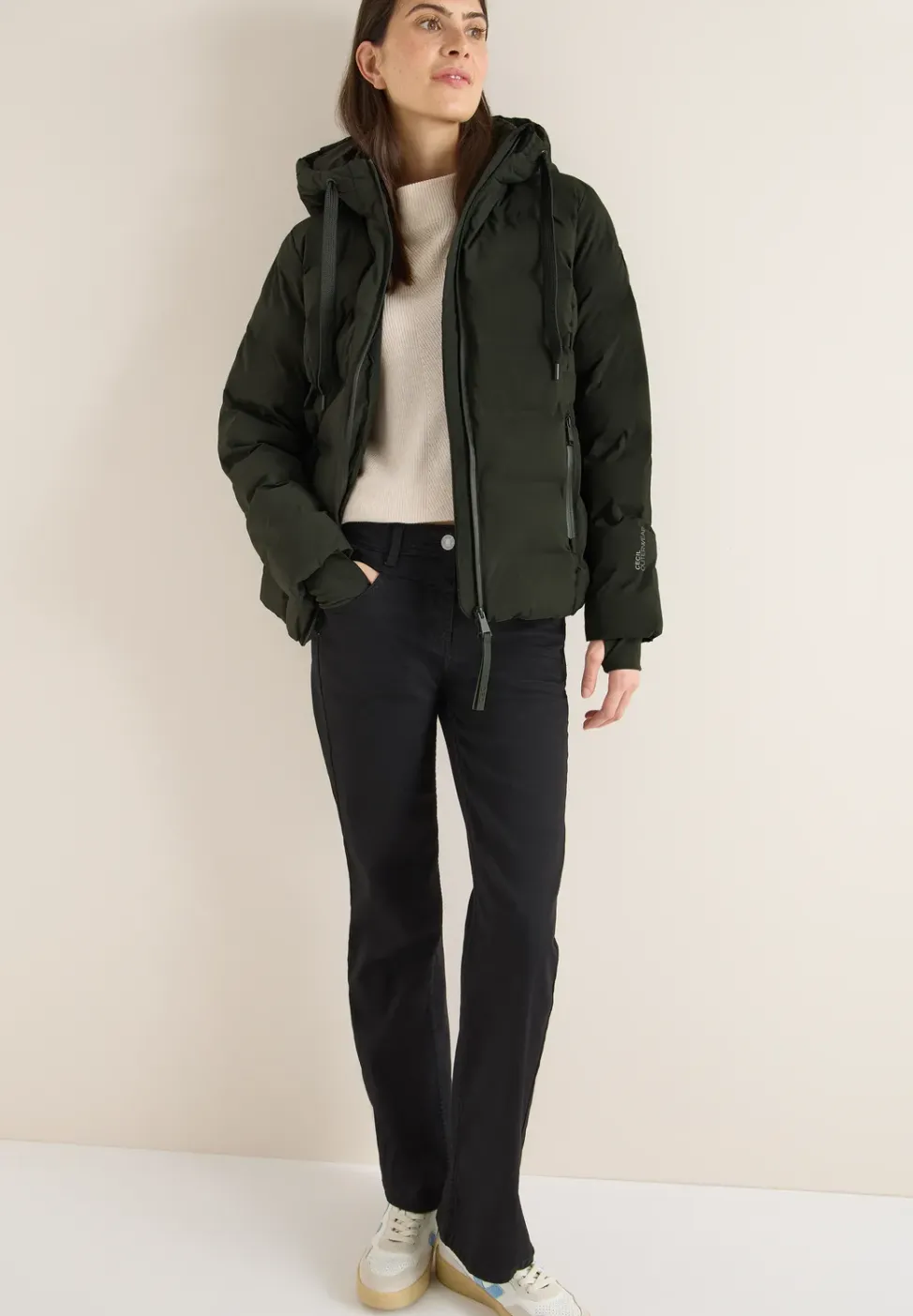 Veste avec coutures collées