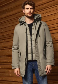 Veste avec insert doublé