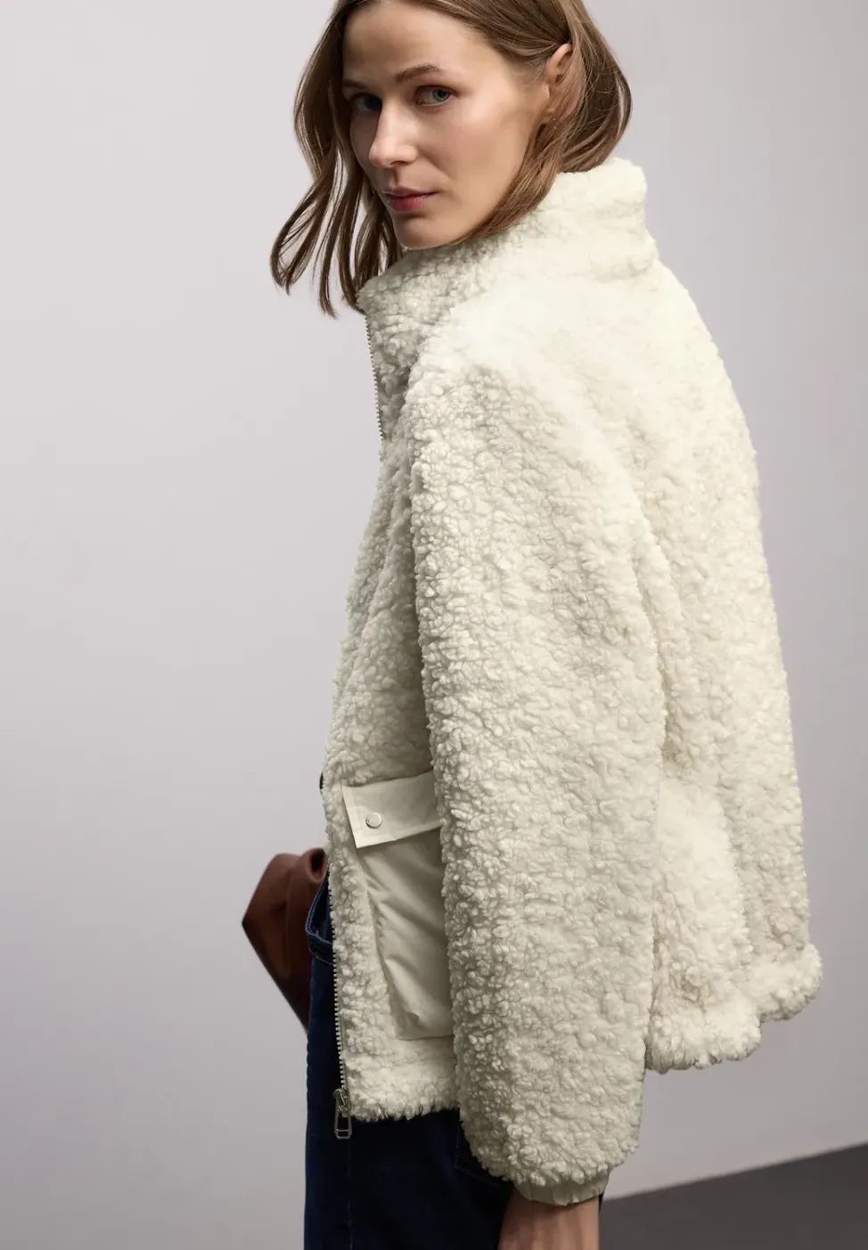 Veste avec poches patch