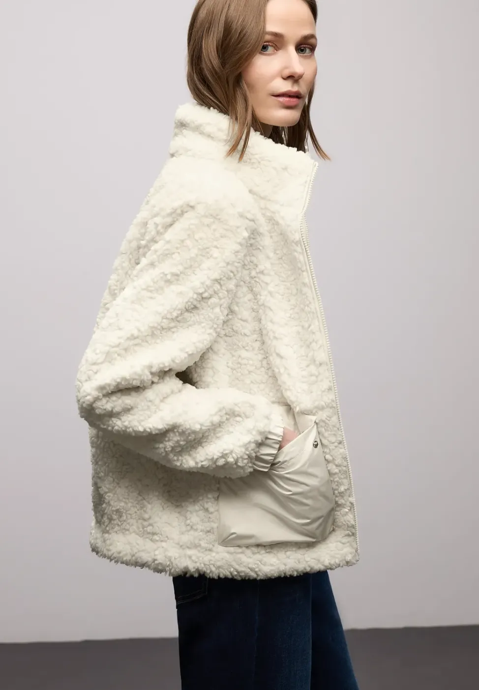 Veste avec poches patch