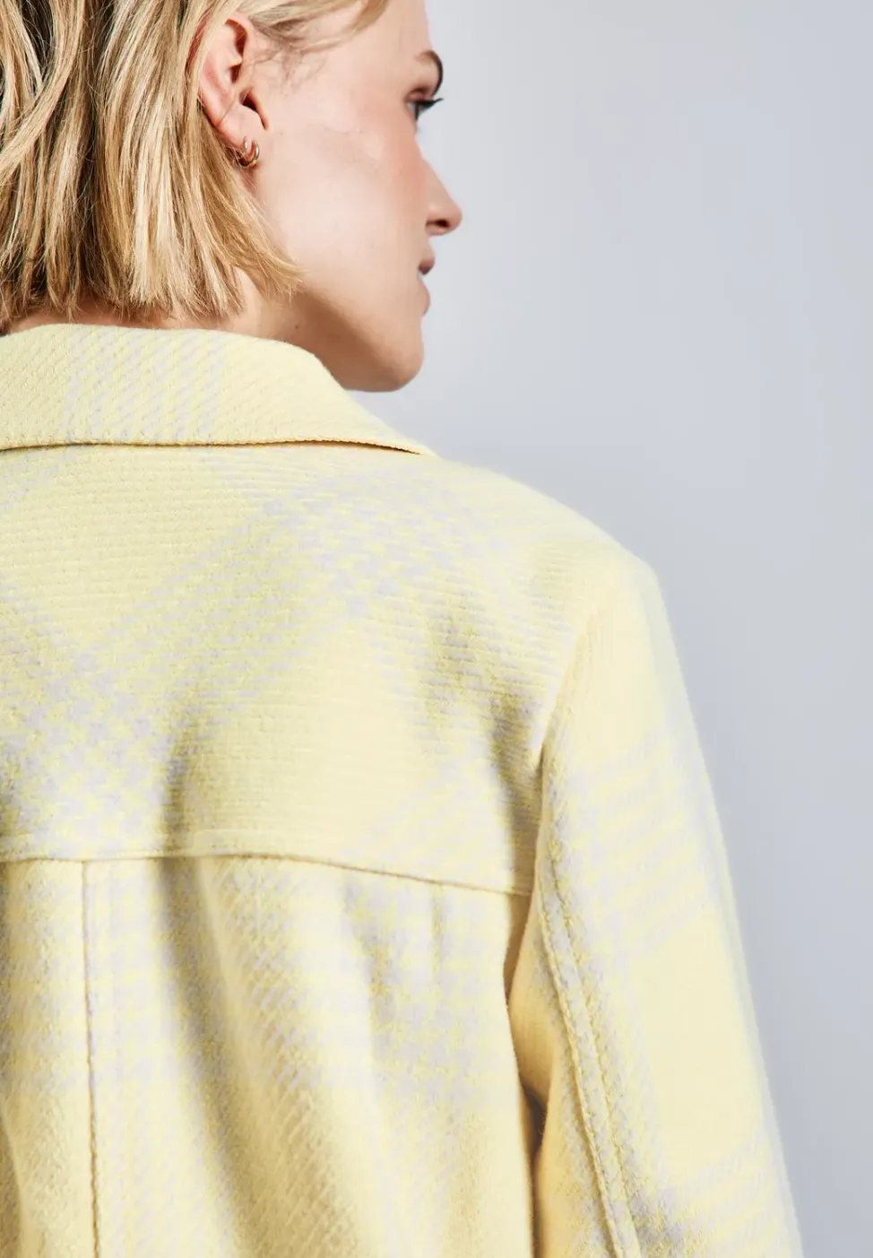 Veste à carreaux