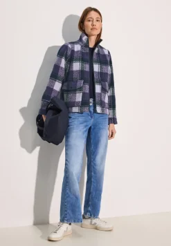 Veste à carreaux
