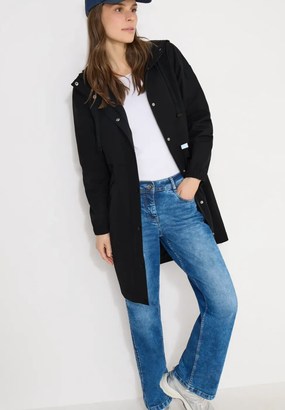 Veste à col montant