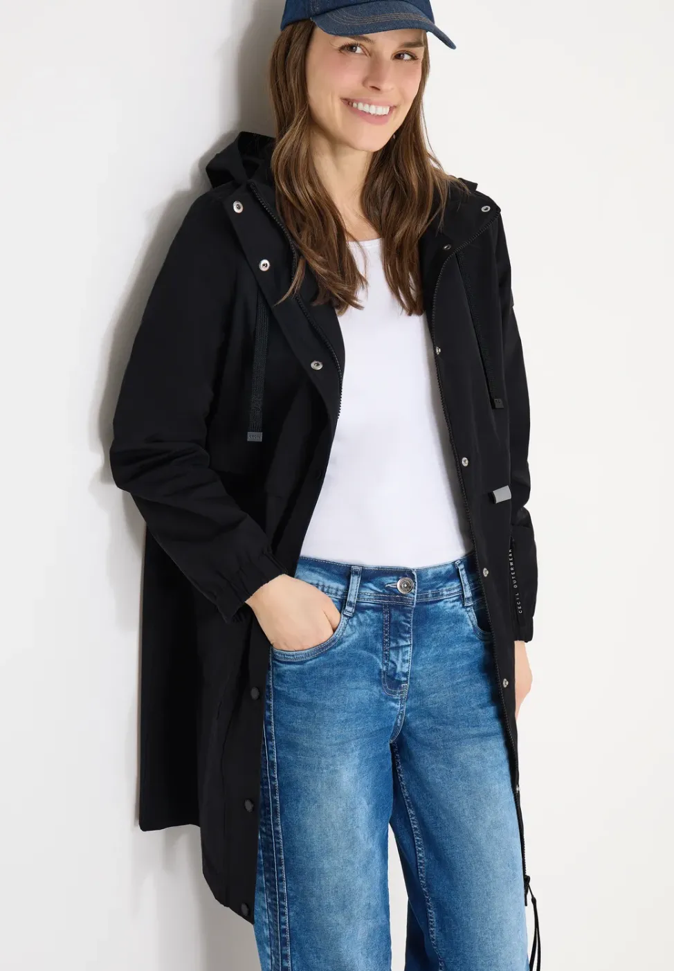 Veste à col montant