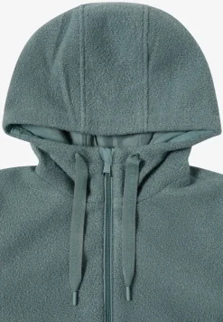 Veste courte effet laine