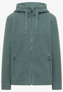 Veste courte effet laine