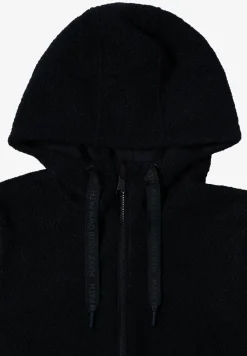Veste courte effet laine