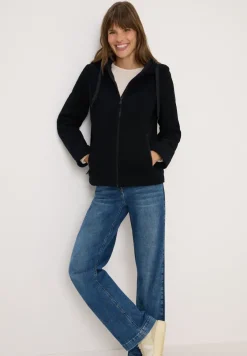 Veste courte effet laine