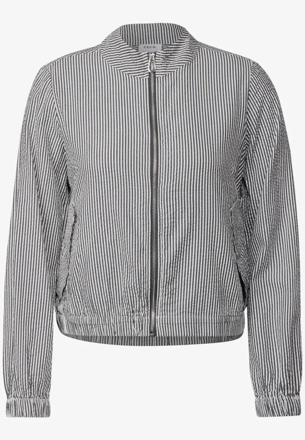 Veste courte en seersucker
