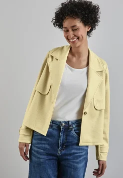 Veste courte en similicuir