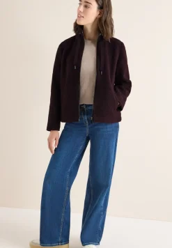 Veste courte en teddy