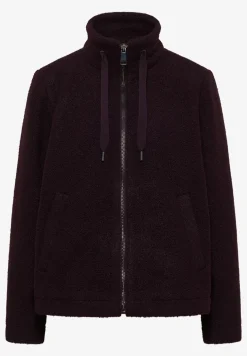 Veste courte en teddy
