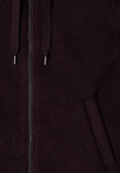 Veste courte en teddy