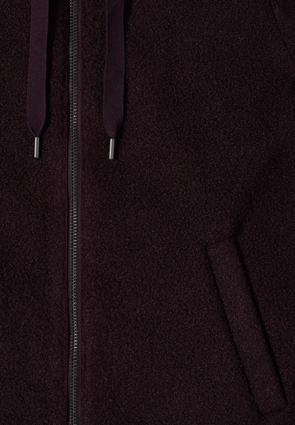 Veste courte en teddy