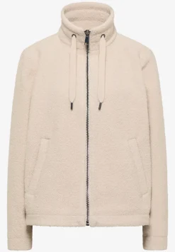 Veste courte en teddy