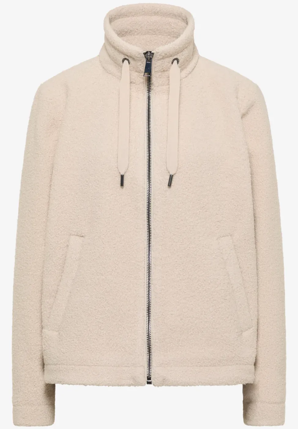 Veste courte en teddy