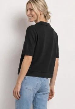 Veste courte en tricot