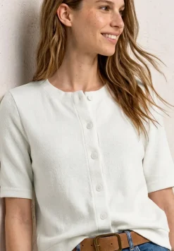 Veste courte en tricot