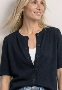 Veste courte en tricot