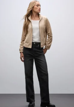 Veste courte en velours