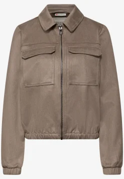 Veste courte en velours