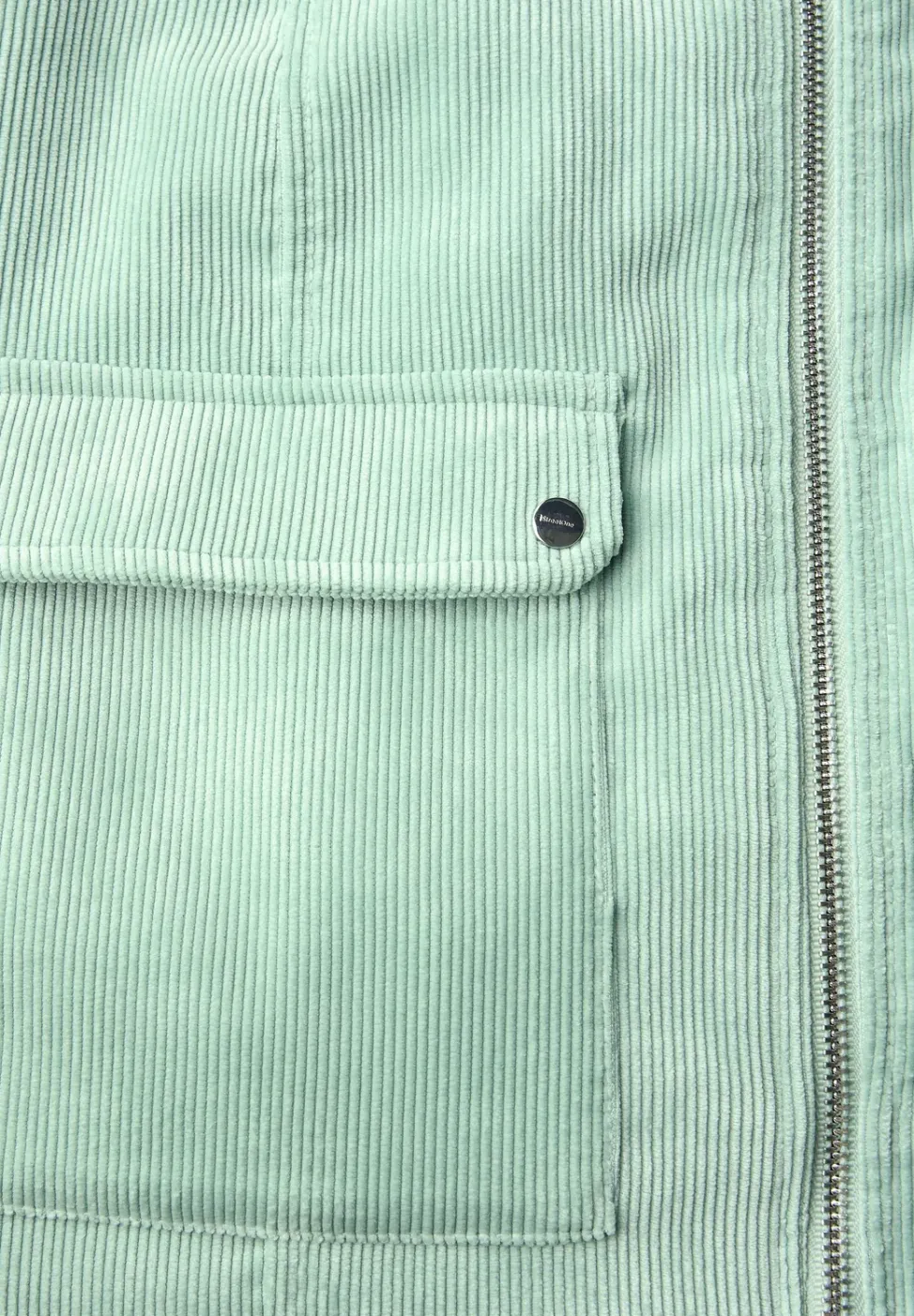 Veste courte en velours côtelé